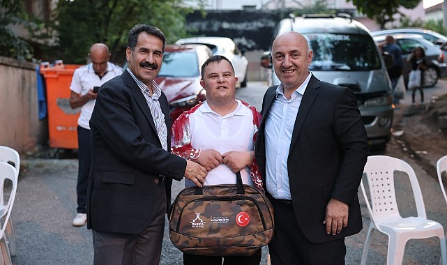 Down Sendromlu Enes'in askerlik hayali gerçek oldu!