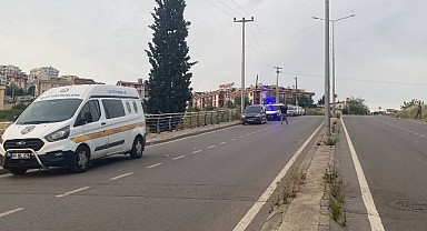 Gebze'de seyir halindeki araca saçma isabet etti!