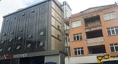 Gebze'deki bu bina korku yayıyor!