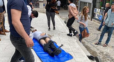 Gölcük'te çıkan bıçaklı kavgada 2 kişi yaralandı!
