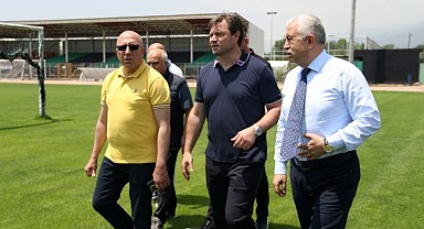 Gündoğdu, Kocaelispor Brunga tesislerini inceledi