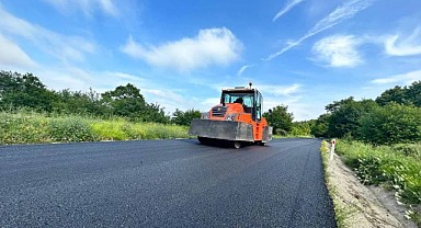 Kırsal mahallelerdeki yollar, şehir merkezini aratmıyor