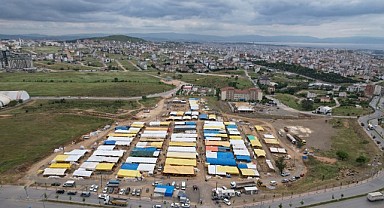 Kurban pazarı esnafı belediye hizmetlerinden memnun!