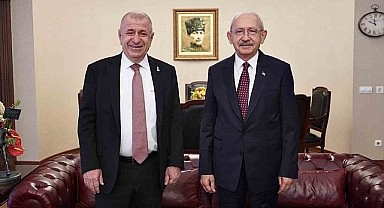 Ümit Özdağ'dan Kemal Kılıçdaroğlu'na sürpriz ziyaret