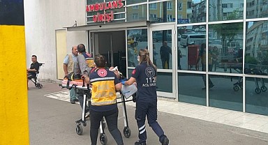Yüksekten düşen işçi yaralandı!
