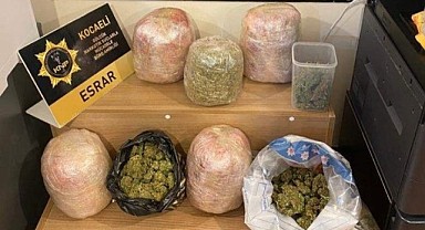 7 kilo uyuşturucu ele geçirildi