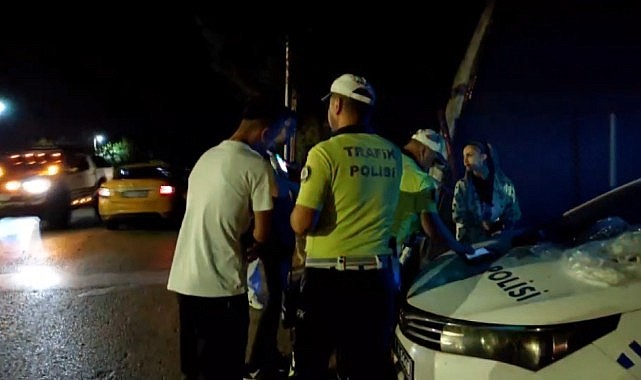 Aranan şahıs trafik uygulama noktasında yakalandı!