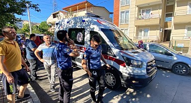 Balkona çektikleri profil yüksek gerilim hattına değdi: 2 yaralı!