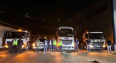 Bartın’daki sel felaketine yardım için yola çıktılar!
