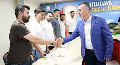 Büyükakın: “Sahada büyük bir gayret gösterdiniz”