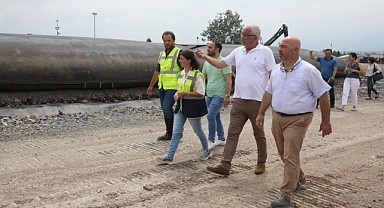 Büyükşehir’in çevre çalışmaları okul gibi