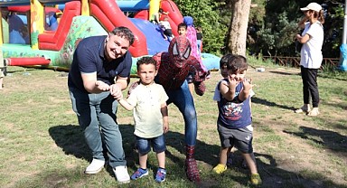 Çocuklar bu etkinliklerle gönüllerince eğleniyor!