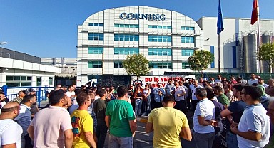 Corning ve Colgate Palmolive işçileri grevde!