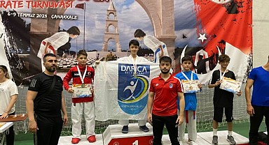 Darıca'nın genç sporcuları fırtına gibi esti!