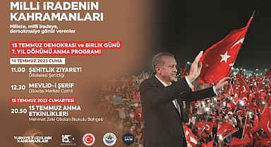 Dilovası’nda 15 Temmuz Şehitleri için anma programı