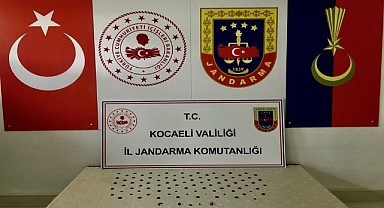 Gebze'de 93 tarihi eser ele geçirildi!