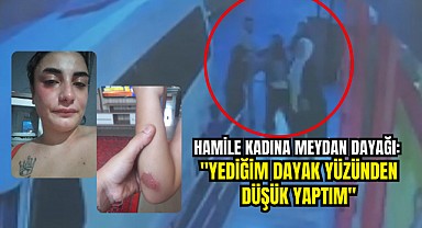 Gebze'de hamile kadını darp ettiler!