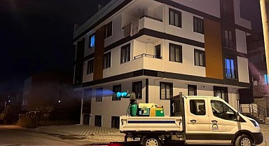 Gebze'de ilaçlama çalışmaları sürüyor