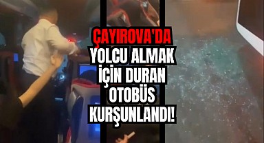 İçi yolcu dolu otobüste dehşet anları!