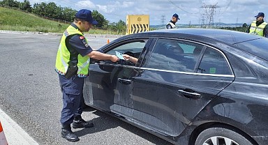 Kocaeli'de 533 araç trafikten men edildi
