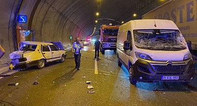 Kuzey Marmara Otoyolu'nda feci kaza!