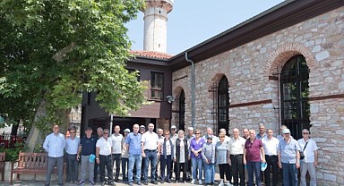 Muhtarlar kentin kültürel yerlerini gezdi!