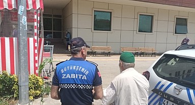 Necdet amcaya Büyükşehir Zabıtasından yardım eli