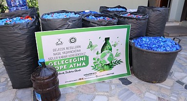 Plastik atıklar geri dönüşümle engellilere umut oluyor