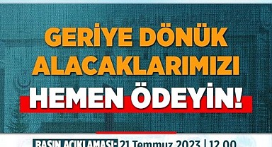 Sağlık işçileri bugün meydanlara indi