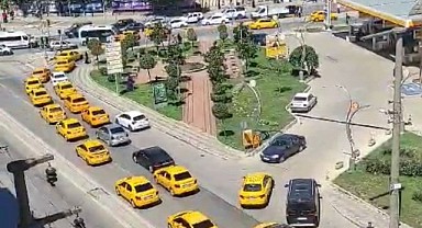 Taksicilerin eylemine Şoförler Odası’ndan tepki!