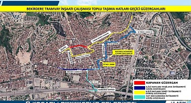 Ulaşım güzergah değişikliği yapıldı