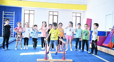 Yaz spor okullarında eğitim başladı