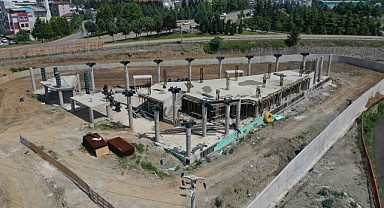 Yeni Gölcük terminal binası son sürat devam