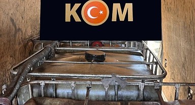 3 bin 950 litre kaçak akaryakıt ele geçirildi!