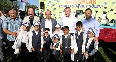 333 Roman çocuk sünnet oldu!