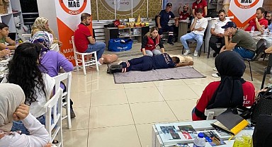 Afet durumunda hayatta kalma dersi veriliyor!