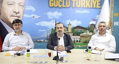 AK Parti, haftalık yönetim toplantısını yaptı!