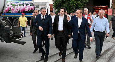 Bakan Yardımcısı Bağcı patlama bölgesine geldi!