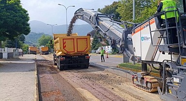 Başiskele Hacı Mecit Bulvarı asfaltlanıyor!