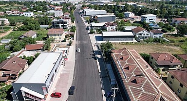 Başiskele Kullar Caddesi asfaltlandı!