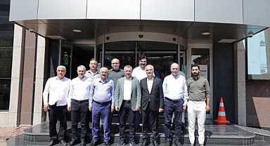 Başkan Büyükakın’dan Aslantaş’a ziyaret!
