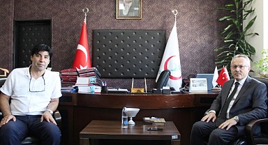 Başsavcı Kuruçay’dan Başhekim Emre’ye ziyaret!