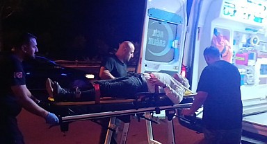 Belediye Başkan Yardımcısı ve muhtarın olduğu araç kaza yaptı!