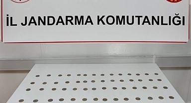 Gebze’de 56 adet sikke ele geçirildi!