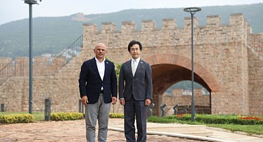 Japonya Başkonsolosu’nun Hereke Kalesi hayranlığı!