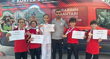 Körfezli karatecilerden büyük başarı!