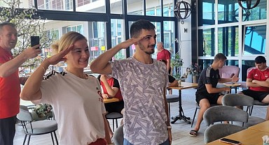 Milli karateci Eray Şamdan asker oldu!