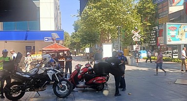 Zabıta ve emniyetten motosiklet denetimi!