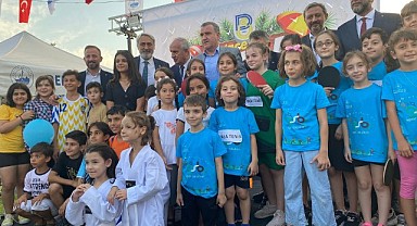 Bakan Osman Aşkın Bak, yaz spor okulları kapanış törenine katıldı!