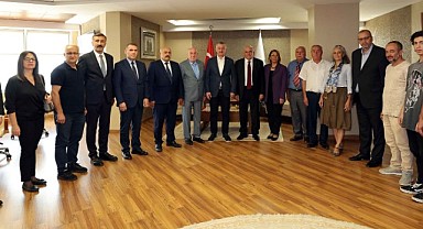 Başkan Büyükakın, Ahilik Kutlama Komitesini konuk etti!